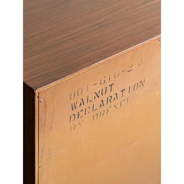 1960s Drexel Nightstand in Walnut - Single For Sale - Image 10 of 10