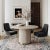 2020s Chelsea Round Ash Dining Table For Sale - Image 5 of 6