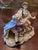 Antique Meissen Style Porcelain Romantic Figurine For Sale - Image 4 of 12