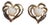 Heart Shaped Opal Studs 14k Yellow Gold, 2 Pieces For Sale