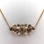 Late 19th Century Late 19th Century Victorian 18k Gold & Silver Necklace W/ Emeralds, Pearl & Diamonds For Sale - Image 5 of 7