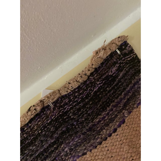 Late 20th-Century Vintage Peruvian Patriotic Folk Textile With National Coat of Arms (90" X 56") For Sale - Image 11 of 13