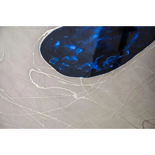 1970s Etched Metal Paintings, 1980s, Set of 2 For Sale - Image 5 of 6