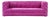 Vicenza Velvet Tufted Sofa, Fuschia For Sale