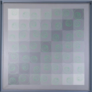 Rudolf Kämmer, Acrylic on Canvas, 1971 For Sale