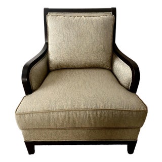 Ethan Allen Vintage Neoclassical Upholstred Accent Chair Mint Condition. For Sale