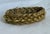Vintage 1960s UnoAErre Italian 18k Solid Gold Braided Mesh Bracelet For Sale - Image 9 of 13