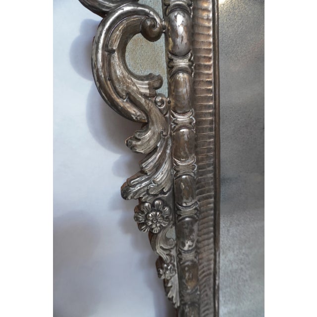 Late 19th Century 19th Century Hand Hammered Repousse Framed Mirror by Melissa Levinson For Sale - Image 5 of 8