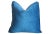 Early 21st Century Blue & White Groundworks Hunt Slonem Bunny Hutch Feather/Down Pillow 17" Square For Sale - Image 5 of 6