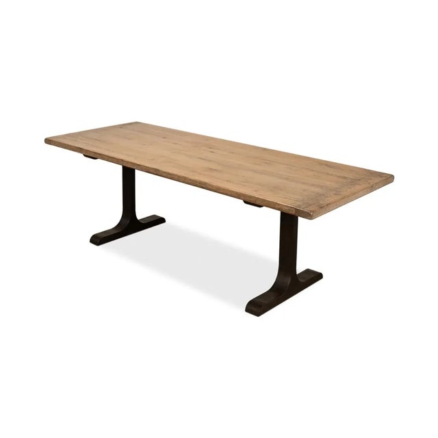 Industrial Dining Table For Sale - Image 11 of 11