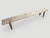 Contemporary Andrianna Shamaris Teak Wood Wabi Sabi Bench For Sale - Image 3 of 5