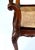 French Louis XV Style Double-Seat Walnut Bench With Caned Seat For Sale - Image 10 of 12