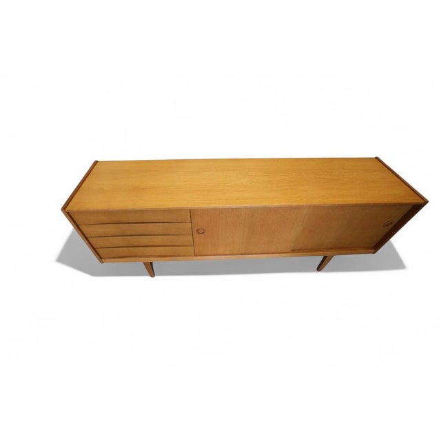 Vintage Sideboard in Oak by Erik Wörtz for Ikea, 1960s For Sale - Image 11 of 18