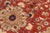 1990s Shabby Chic Ziegler Rust Blue Hand-Knotted Wool Rug - 10'2'' X 13'10'' For Sale - Image 5 of 8