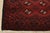 Baloch Rug 3’7” X 6’9” Red Wool Vintage Tribal Hand-Knotted Oriental Carpet For Sale - Image 9 of 12