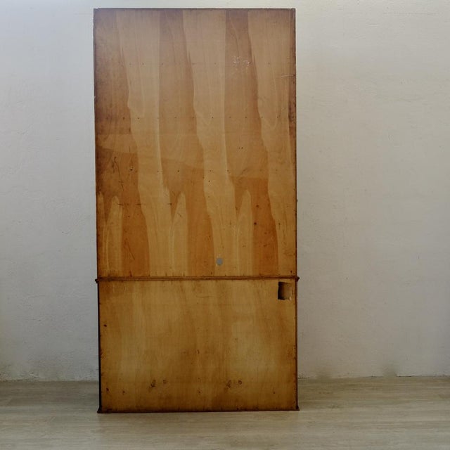 Italian Wooden Bookcase, 1960s For Sale - Image 14 of 16