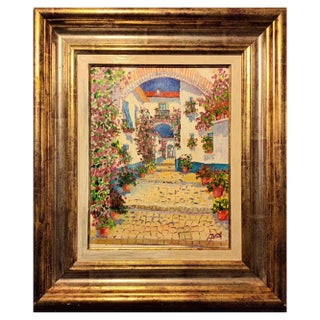 Avel, Marbella, 2023, Oil on Canvas, Framed For Sale