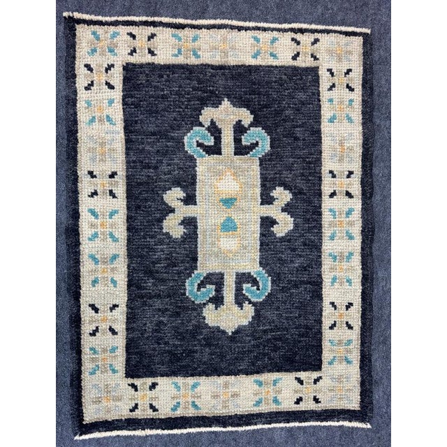 Early 21st Century Turkish Oushak Rug 2'4" x 3'1" For Sale - Image 5 of 6