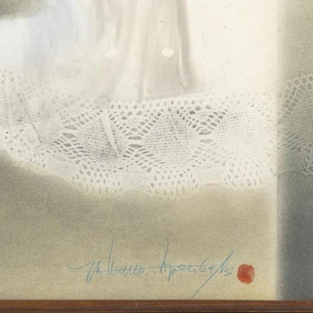 Manuel Gil Teixeira Lopes, Composition, 1960s, Mixed Media on Paper For Sale - Image 5 of 6