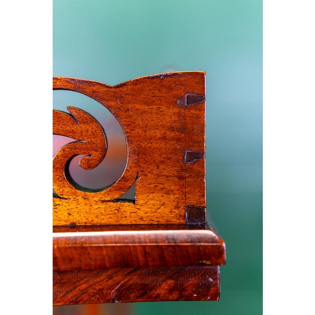 Mid 19th Century Victorian Burl Walnut English Canterbury | Étagère For Sale - Image 9 of 14