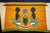Amazing Large Antique Egyptian Egypt Wall Hanging Hand Sewn Appliqué Textile Egyptian Art Statement Tapestry Banner Home Decor For Sale - Image 11 of 14