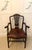 Antique Victorian Hepplewhite Mahogany Shield Back Dining Chairs with Carvers in Tan Leather, 1890, Set of 8 For Sale - Image 10 of 18