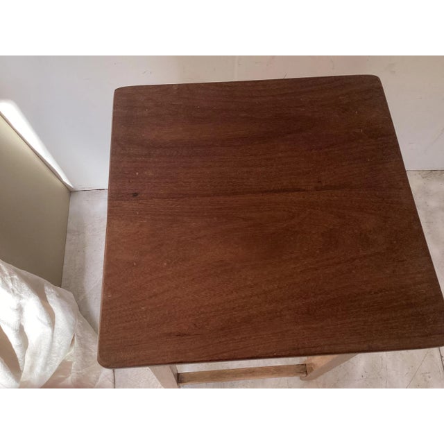 American Vintage Hardwood Stand For Sale - Image 3 of 4