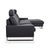CL 820 Corner Sofa in Anthracite Leather with Chrome Sled Feet from Erpo For Sale - Image 13 of 16