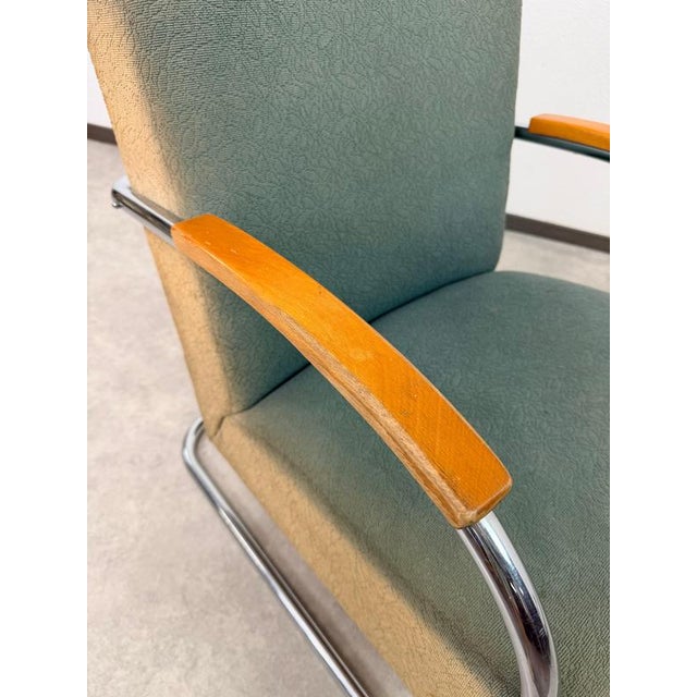 Bauhaus Model FN21 Famos Cantilever Armchair by Anton Lorenz for Mücke, 1970s For Sale - Image 4 of 8