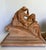 Pair of Vintage Italian Reclining Nude Figural Bookends in Terracotta Finish For Sale - Image 10 of 16
