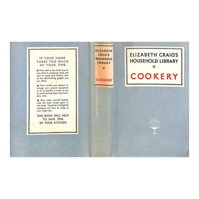 "Cookery X Elizabeth Craig's Household Library" 1950 Craig, Elizabeth For Sale