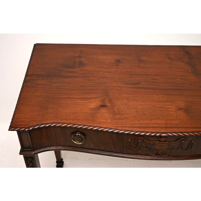 Early 20th Century Antique Edwardian Console Table from Maple and Co., 1900 For Sale - Image 5 of 11