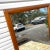 1960’s Solid Wood Floor Length Mirror For Sale - Image 4 of 9
