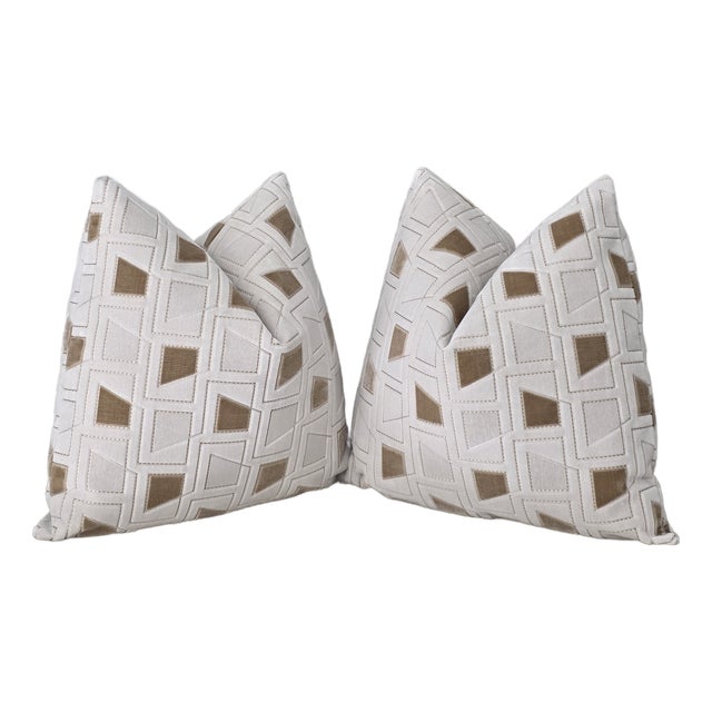Kravet Trove Designer Throw Pillows For Sale