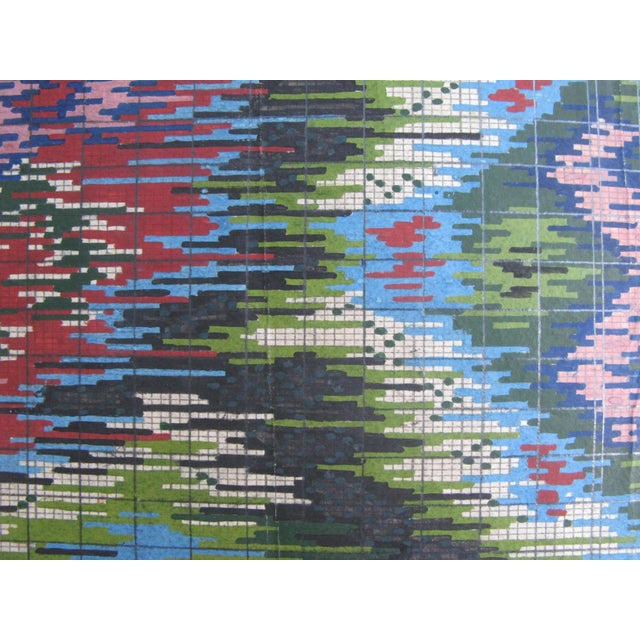 1900 - 1909 Antique Jacquard Design on Paper For Sale - Image 5 of 5