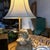 Late 19th Century Hand-Carved and Signed “G. Mascagni” Alabaster Lamp For Sale - Image 9 of 9