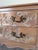 1980's Vintage French Provincial Carved Wood Two-Drawer Nightstand For Sale - Image 14 of 18