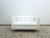 White Two-Seater Sofa in Real Leather from Walter Knoll / Wilhelm Knoll For Sale - Image 10 of 11