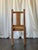 Set of Six 1960s Rustic French Oak Dining Chairs With Rush Seats For Sale - Image 4 of 8