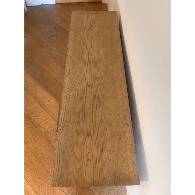 Tan Rh Restoration Hardware 60" Montecito Sideboard For Sale - Image 8 of 12