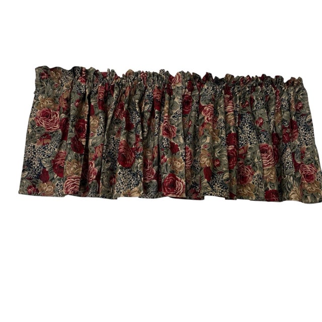 handmade new pack of 2 16x45 new red floral