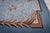 9x12 Vintage Aubusson Flat Weave Wool Rug, Blue Fleur-De-Lis For Sale In New York - Image 6 of 15