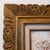 Modern 1980s Carole Gerst Katz Textured Floral Art Impasto Oil Painting in Ornate Gold Gilted Wood Frame Signed For Sale - Image 3 of 18