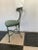 1990s Green Steel Patinated Klismos Chairs - A Pair For Sale In New York - Image 6 of 13