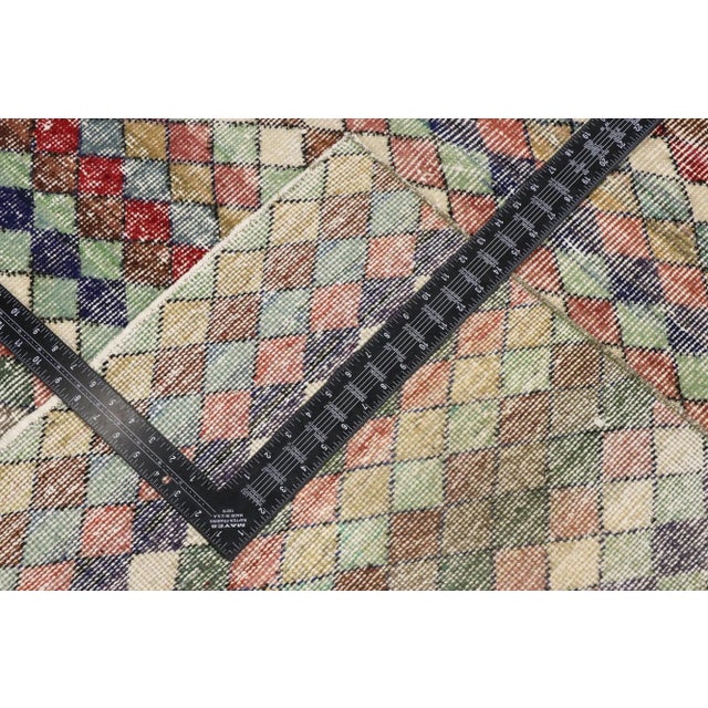 Zeki Muren Vintage Turkish Sivas Rug - 04'10 X 08'08 For Sale In Dallas - Image 6 of 10