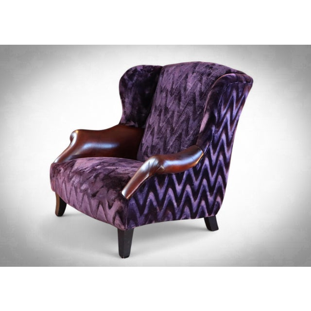 Library Lounge Chair by John Sankey Moliere, 2010s, in Flawless conditions. Designed 1890 to 1919 This piece has an...