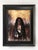 In "The Knowledge Seeker," a figure shrouded in a dark veil stands amidst a desolate landscape, evoking a sense of mystery...