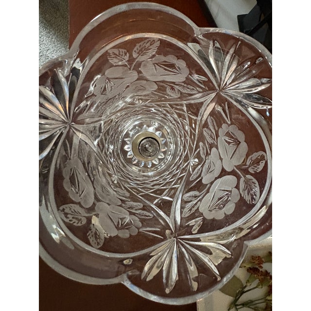 1980s Waterford Crystal Lamp For Sale - Image 10 of 12