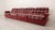 Mid-Century Modern Modular Red Checkered Sofa, 1970s, Set of 4 For Sale - Image 3 of 13