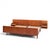 Mid-Century Modern Hans Wegner for Getama Mid Century Danish Teak King Platform Bed With Nightstand For Sale - Image 3 of 6